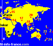 Voir page info "Heures du monde"