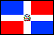 Le drapeau de la République Dominicaine